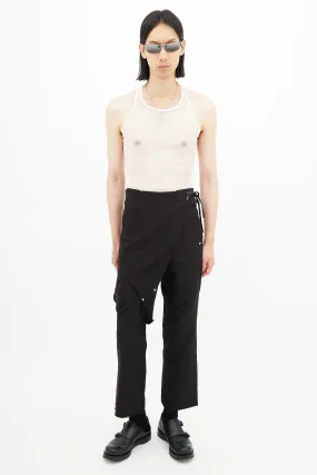 2021 Brown Somnium Wool Apron Trouser