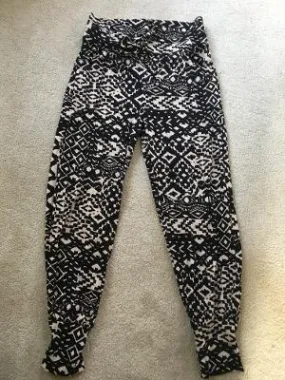 Bone aztec Track pocket pant