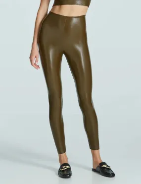 COMMANDO FAUX LEATHER LEGGING CADET