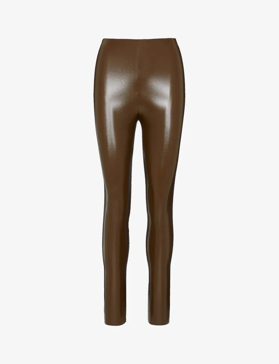 COMMANDO FAUX LEATHER LEGGING CADET