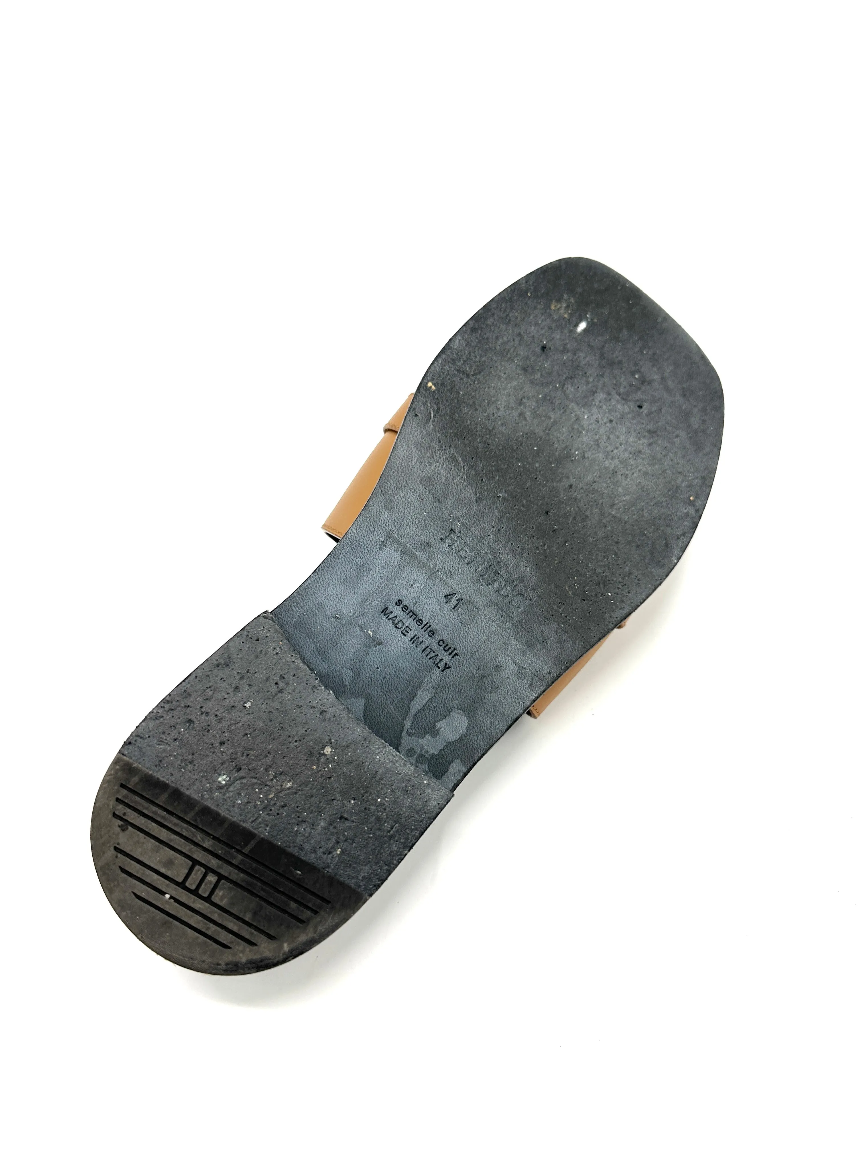 Gold/Black Gabriel Sandals