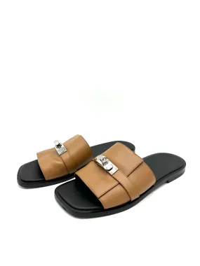 Gold/Black Gabriel Sandals