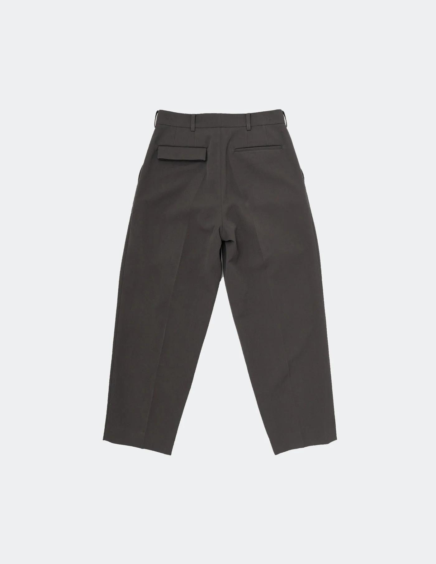 KON-PT02223 WOOL/COTTON 2 TUCK TROUSERS