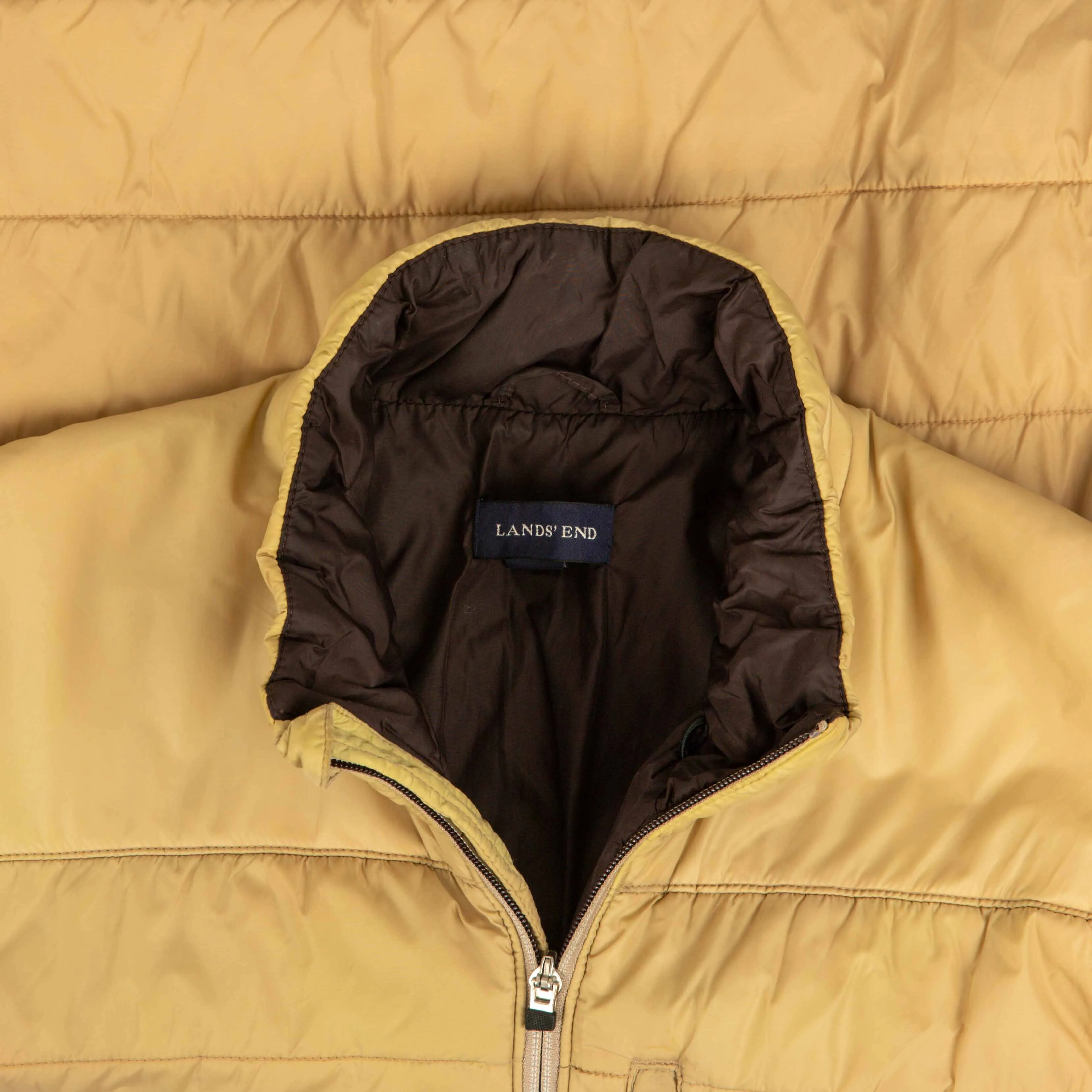 MEN'S VINTAGE PADDED PUFFER JACKET - LARGE