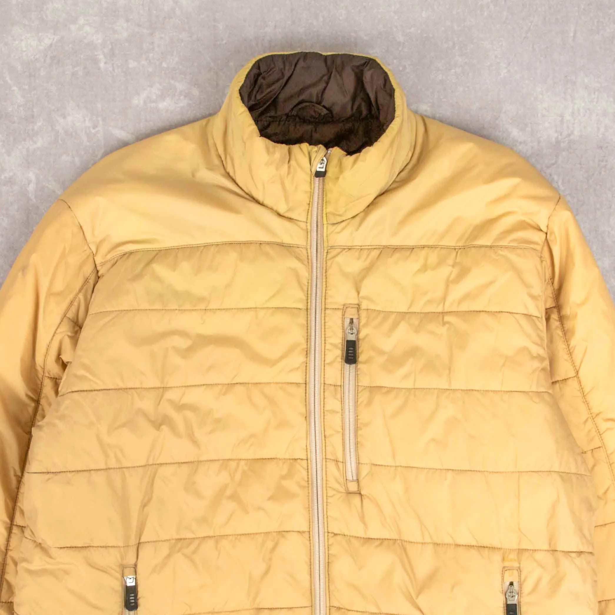 MEN'S VINTAGE PADDED PUFFER JACKET - LARGE