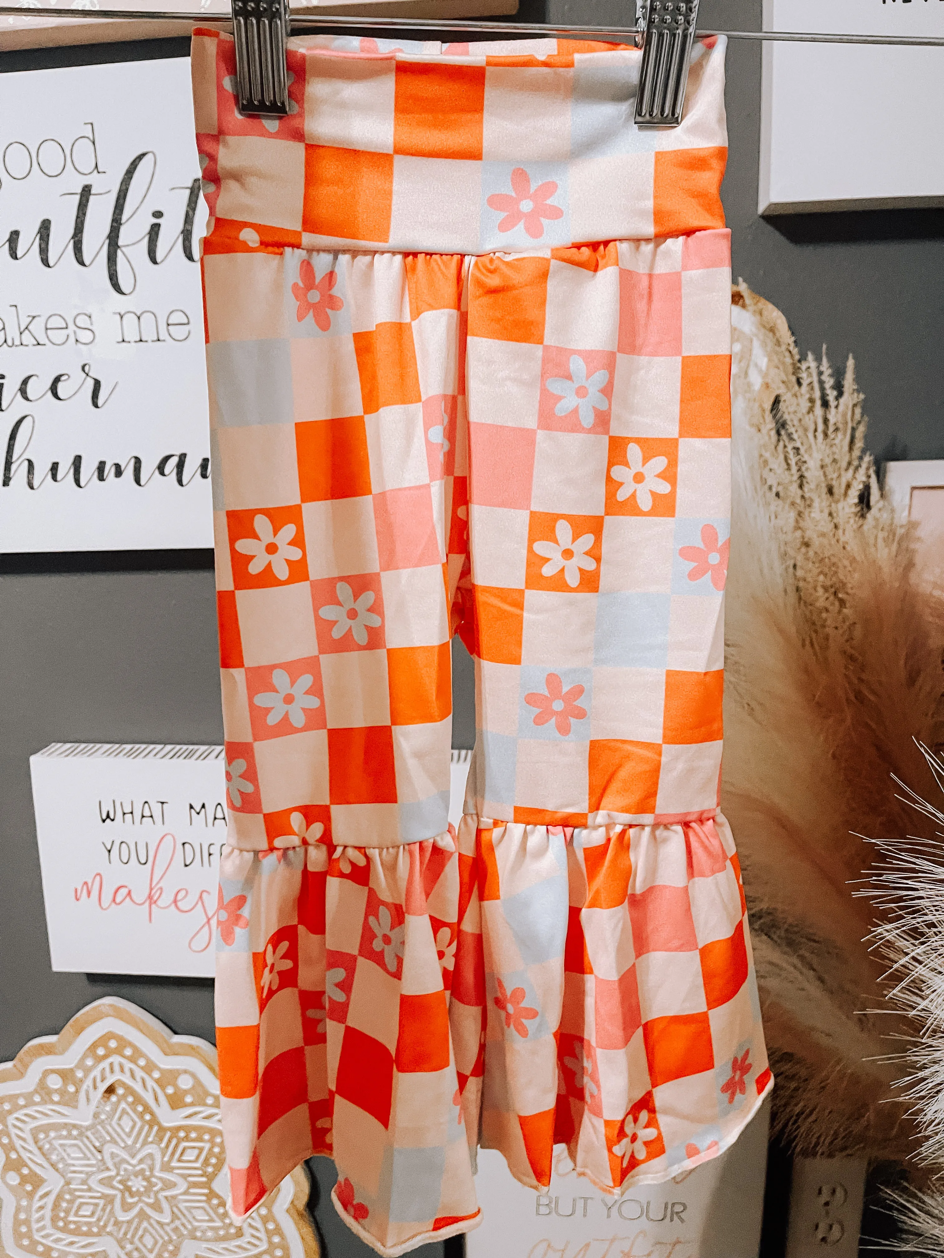 Neon Retro Bell Bottoms